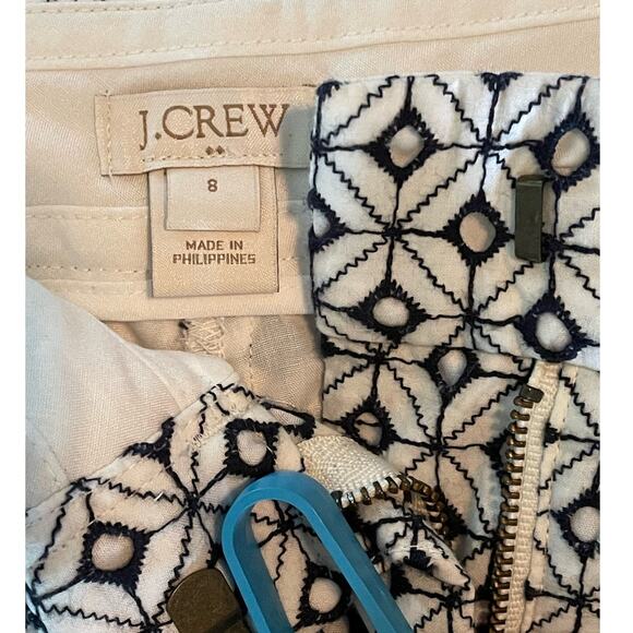 J.Crew Cotton Eyelet Short Shorts size 8 - Picture 6 of 8
